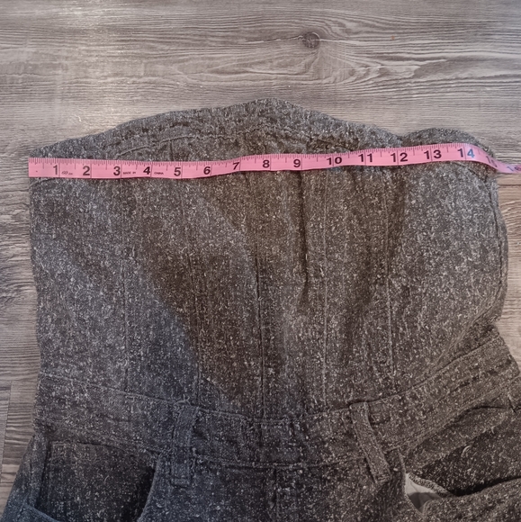 PrettyLittleThing Gray Corset Jumpsuit - Picture 10 of 16